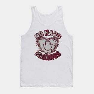 No Hard Feelings Dark Beetroot Tank Top